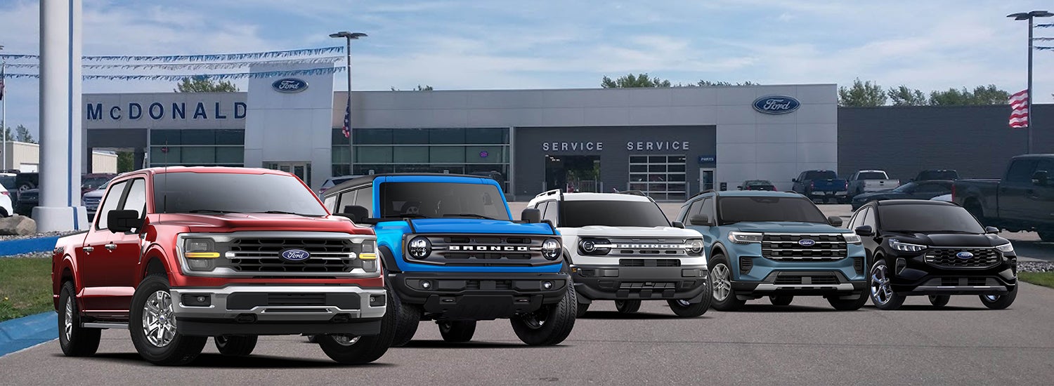 McDonald Ford dealership — new Ford vehicles in Freeland, Michigan